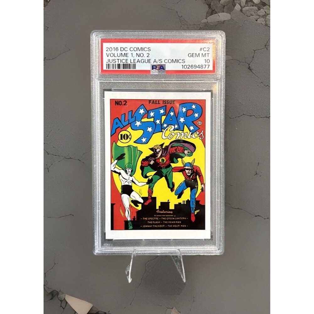2016 DC Comics Volume 1 No 2 Justice League AS Comics C2 PSA 10